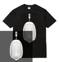 URINAL Tシャツ トイレ トイレット toilet toile 便器 小便器 おしっこ pee 写真 小便 過激 肉便器 便所 おしゃれ 人気 プリント デザイン グラフィック ストリート メンズ レディース 半袖 tee tシャツ