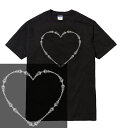 楽天AstyleJapanCHAIN HEART tシャツ 半袖 ハート チェーン チャーム かわいい アクセサリー調 かわいい おしゃれ 人気 メンズ レディース プリント デザイン ストリート ブランド tee Tシャツ