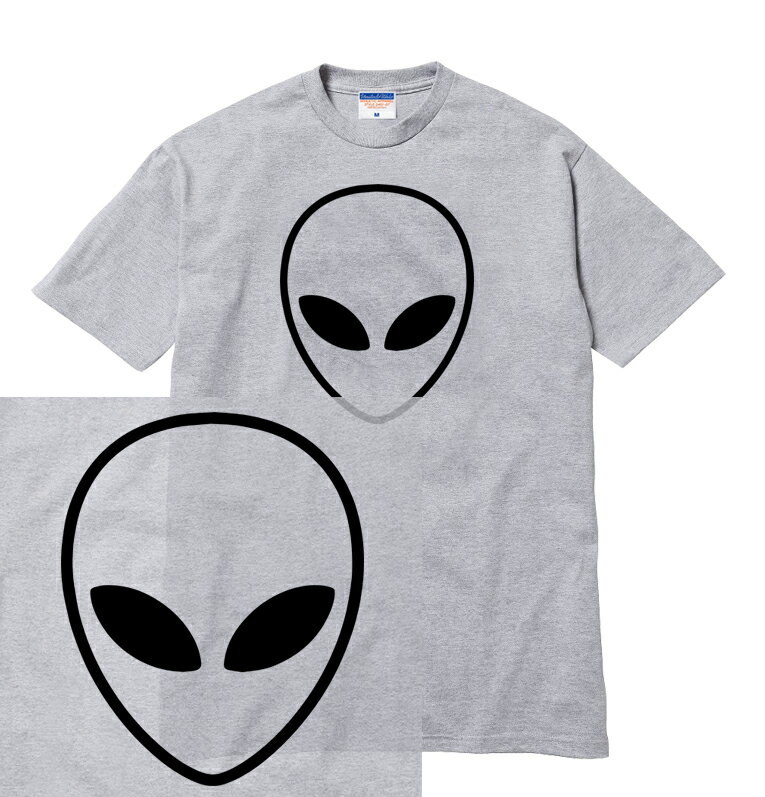 ALIEN Tシャツ alien エイリアン グレイ 宇宙人 アヌンナキ ufo 未確認生命体 スペース エリア51 ロズウェル事件 人気 プリント デザイン グラフィック ストリート メンズ レディース 半袖 tee tシャツ