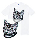 ACID CAT Tシャツ 半袖 猫 キャット アシッド drug LSD トリップ 病みかわ アニマル 動物 ネコ メンズ レディース ストリート ブランド ...