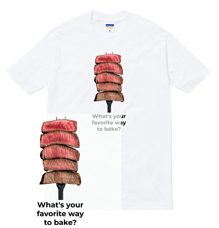 BEEF Tシャツ ビーフ 牛肉 サーロイン