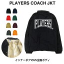 PLAYERS JKT EVERLAST プレイヤー 西海岸 クリップス ブラッズ LOWRIDER HIPHOP ローライダー ギャング チカーノ LA ギャングスタ gangsta chicano ファー 撥水 ナイロン ストリート アウター ジャンパー コーチジャケット 裏ボア ボア ファー コーチjkt