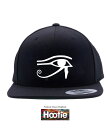 EYE OF HORS SNAPBACK CAP スナップバック キャップ freemason ストリート 目 ホルスの目 エジプト シンボル フリーメーソン 六芒星 フリーメイソン illuminati イルミナティ デザイン メンズ レディース ストリート ブランド 刺繍 フリーサイズ 帽子