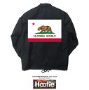 cariforniarepublic JKT/ストリート ブランド カリフォルニア california 州旗 国旗 フラッグ 西海岸 チカーノ チカーナ ギャング アメリカ国旗 国旗 ビンテージ 旗 usa フラッグ アメカジ 西海岸 アウター ジャンパー ブルゾン 裏ボア ボア コーチjkt コーチジャケット jkt