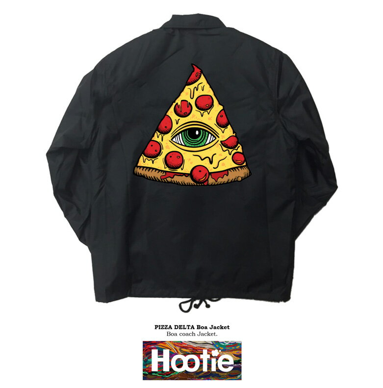 PIZZA DELTA JKT / ストリート ブランド イルミナティ フリーメイソン フリーメーソン illuminati freemason The Eye Of Providence アメリカ ピラミッド 切手 秘密結社 アウター ジャンパー …