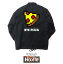 楽天AstyleJapanNYC PIZZA JKT / ストリート ブランド スケーター SK8 ドット GAME テレビゲーム ドット柄 フリーメーソン illuminati NYC new york ジャンクフード JUNK FOOD ファッション フライドポテト アウター ジャンパー ブルゾン ボア コーチジャケット jkt