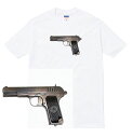 TT33 Tシャツ 半袖 トカレフ TOKAREV 拳銃 銃 ピストル AK47 ミリタリー 軍事 ガン GUN メンズ レディース ユニセックス 大きいサイズ ダンス 衣装 HIPHOP ストリート ブランド tee tシャツ