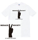 楽天AstyleJapanMENACE 2 SOCIETY tシャツ 半袖 menace2society メナース 映画 ムービー 西海岸 ギャング チカーノ アウトロー 不良 ローライダー lowrider メンズ レディース ユニセックス 大きいサイズ ダンス 衣装 gangsta HIPHOP ストリート ブランド tee Tシャツ