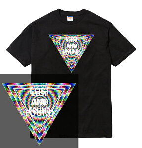 LOST AND FOUND tシャツ 半袖 サイケデリック トランス アシッド トリップ 三角形 トライアングル デルタ lsd trip acid ドラッグ weed 合法 メンズ レディース ユニセックス 大きいサイズ ダンス 衣装 HIPHOP ストリート ブランド tee Tシャツ