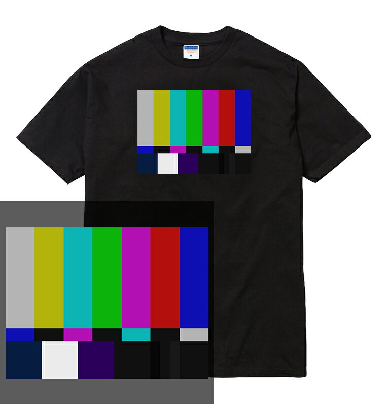 楽天AstyleJapanSMPTE tシャツ 半袖 テレビ TV 試験放送 謎 smpte アイコン メンズ レディース ダンス 衣装 HIPHOP ストリート ブランド 大きいサイズ tee Tシャツ