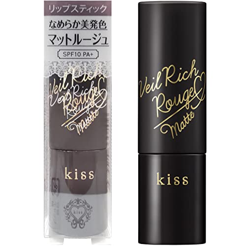 kiss(キス) ヴェールリッチルージュ マット63 口紅 63 Elegant High Heels 3.7g