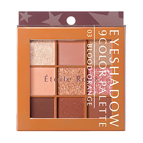 イデアル エトワルローズ 9色アイシャドウ 03 ブラッドオレンジ 1個のサムネイル