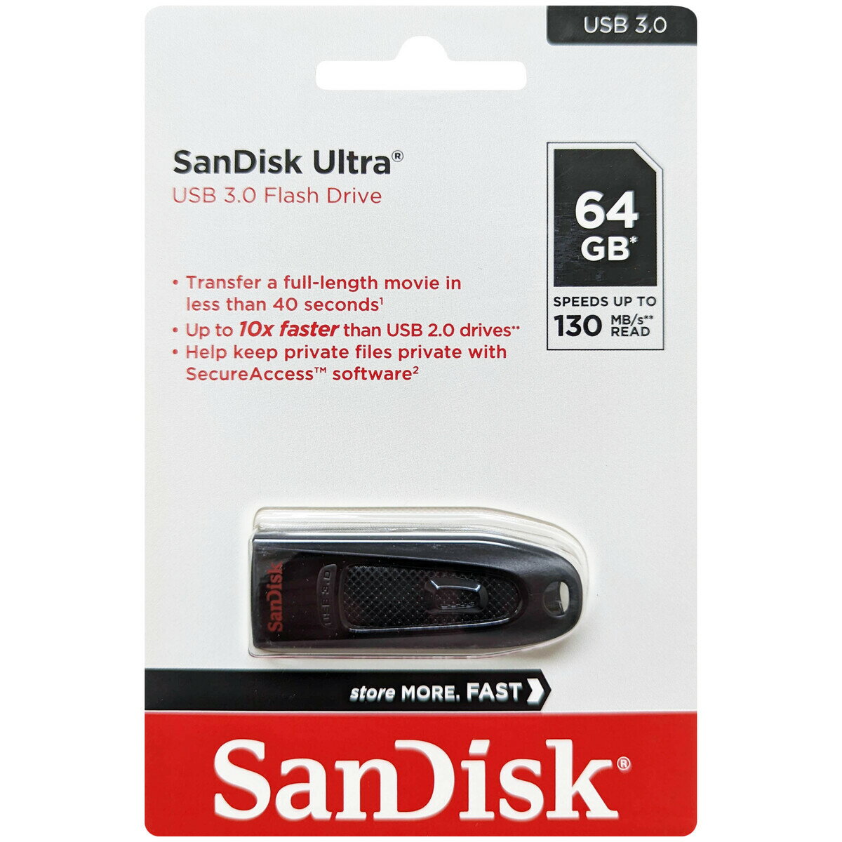 SanDisk サンディスク 並行輸入品 Ultra USB 3.0 Flash Drive 64GB SDCZ48-064G-U46