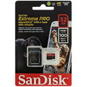 マイクロSDカード microSD 32GB microSDカード microSDHC SanDisk サンディスク Extreme Pro UHS-I U3 V30 A1 R:100MB/s W:90MB/s ゴープロ GoPro HERO10推奨品 海外リテール SDSQXCG-032G-GN6MA ◆メ