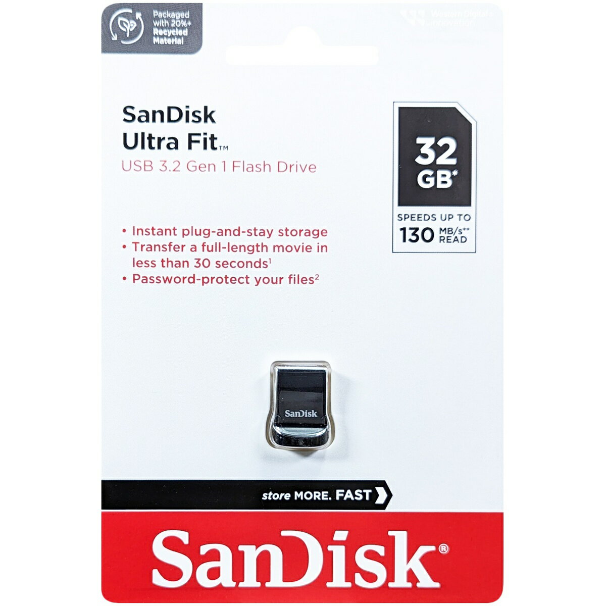 SanDisk サンディスク 並行輸入品 Ultra Fit USB 3.2 Flash Drive 32GB SDCZ430-032G-G46