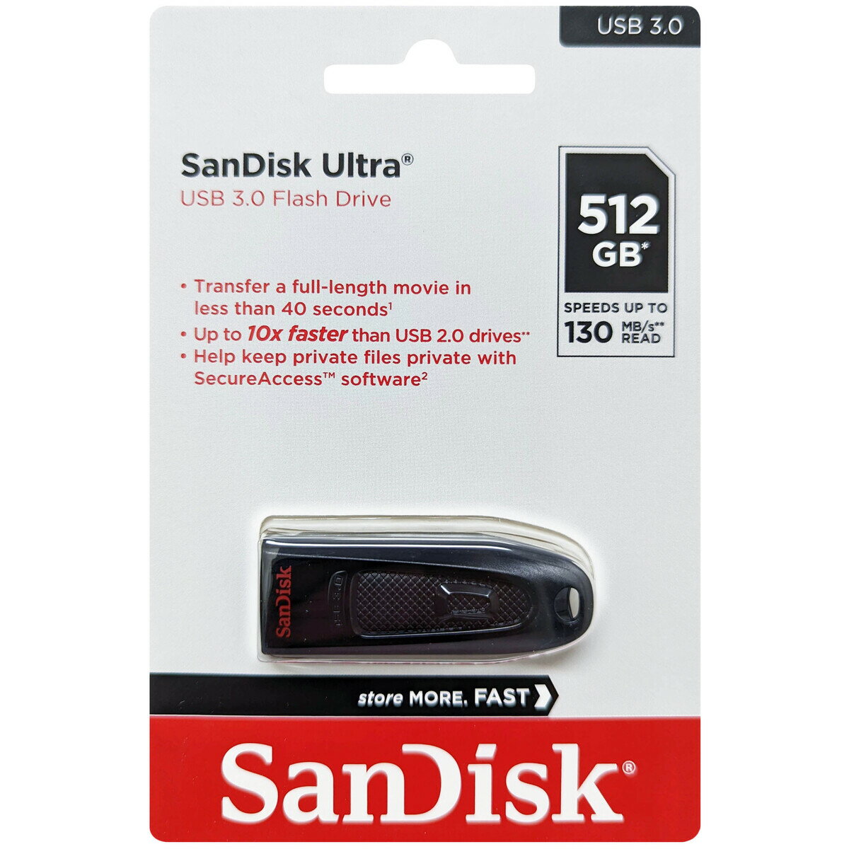 SanDisk サンディスク 並行輸入品 Ultra USB 3.0 Flash Drive 512GB SDCZ48-512G-G46