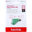 SanDisk サンディスク 並行輸入品 Ultra Dual Drive Go USB Type-C アブサングリーン 64GB SDDDC3-064G-G46AG(2)