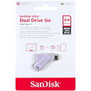 SanDisk サンディスク 並行輸入品 Ultra Dual Drive Go USB Type-C ラベンダー 64GB SDDDC3-064G-G46L