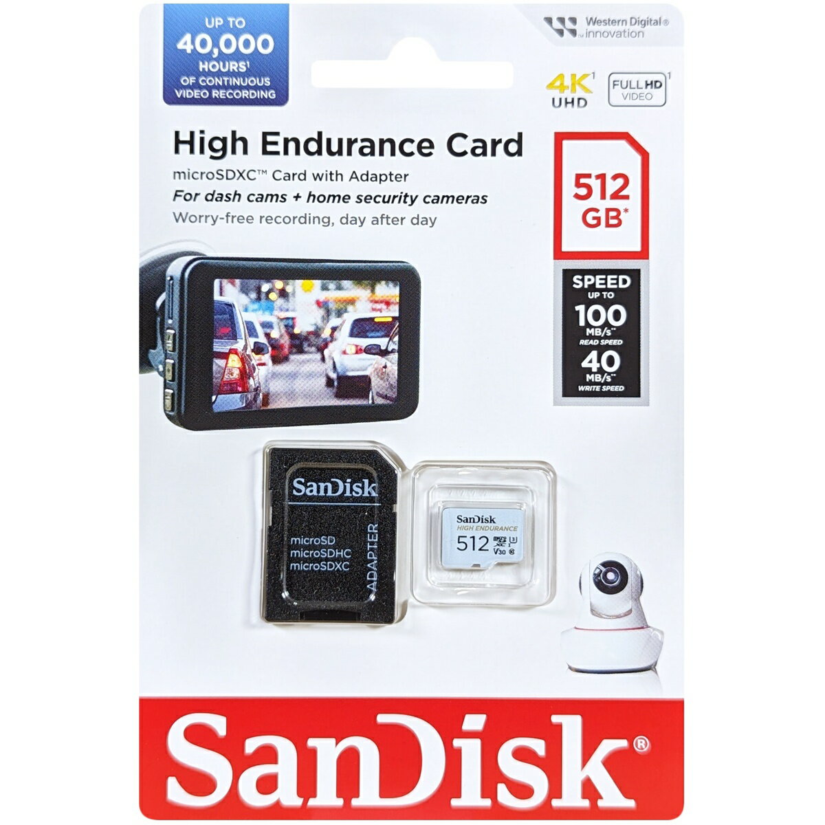 SanDiskǥ¹͢ʥޥSDXCHighEndurance512GBSDSQQNR-512G-GN6IA