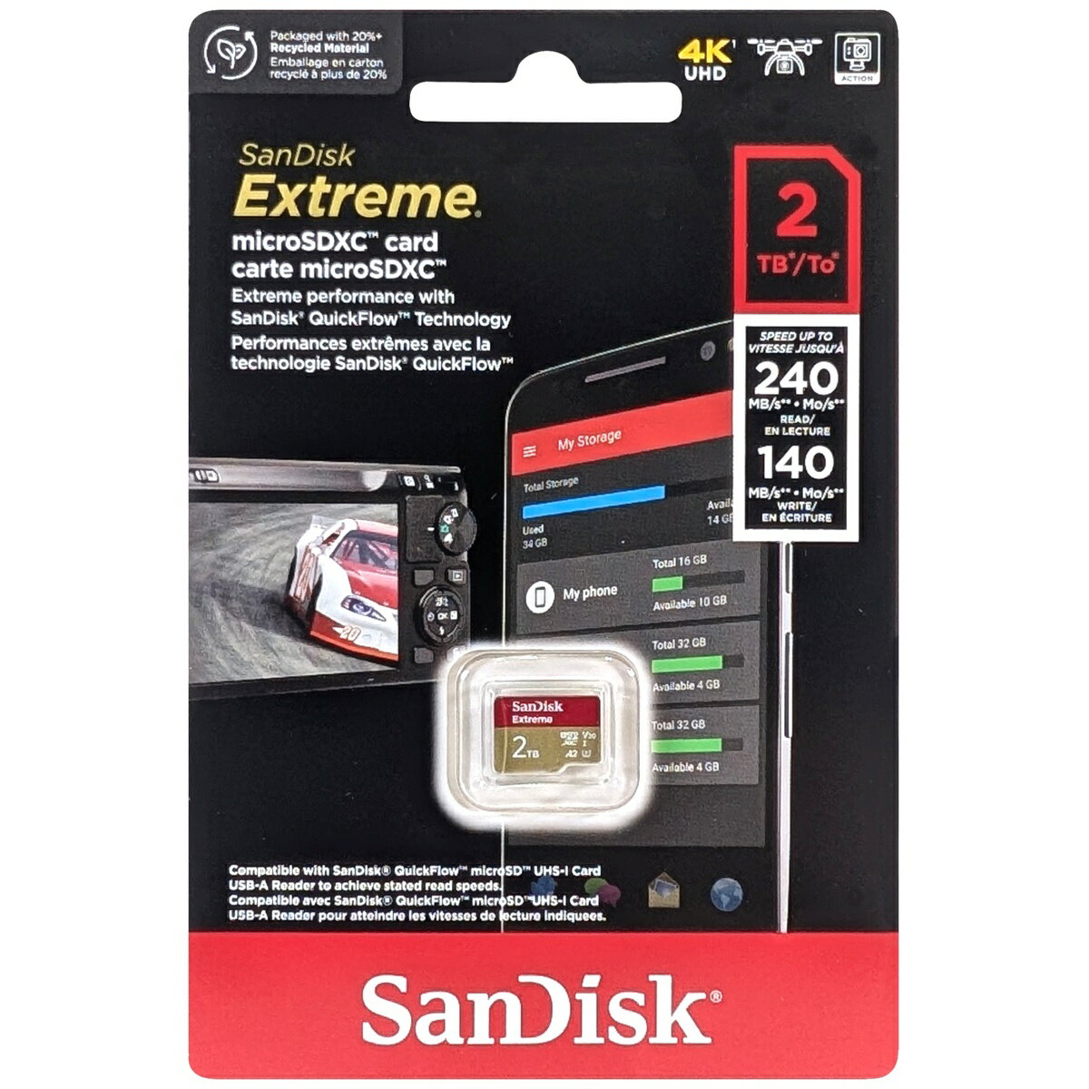 SanDiskǥ¹͢ʥޥSDXCExtreme2TBSDSQXAV-2T00-GN6MN