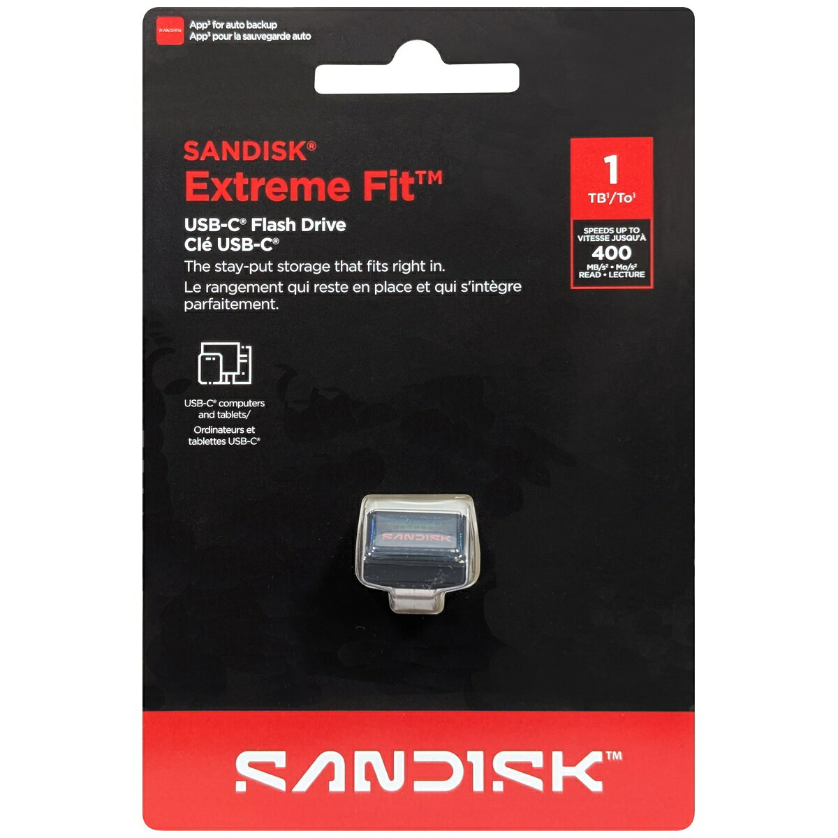 SanDisk サンディスク 並行輸入品 Extreme Fit USB-C 1TB SDCZ530-1T00-G46