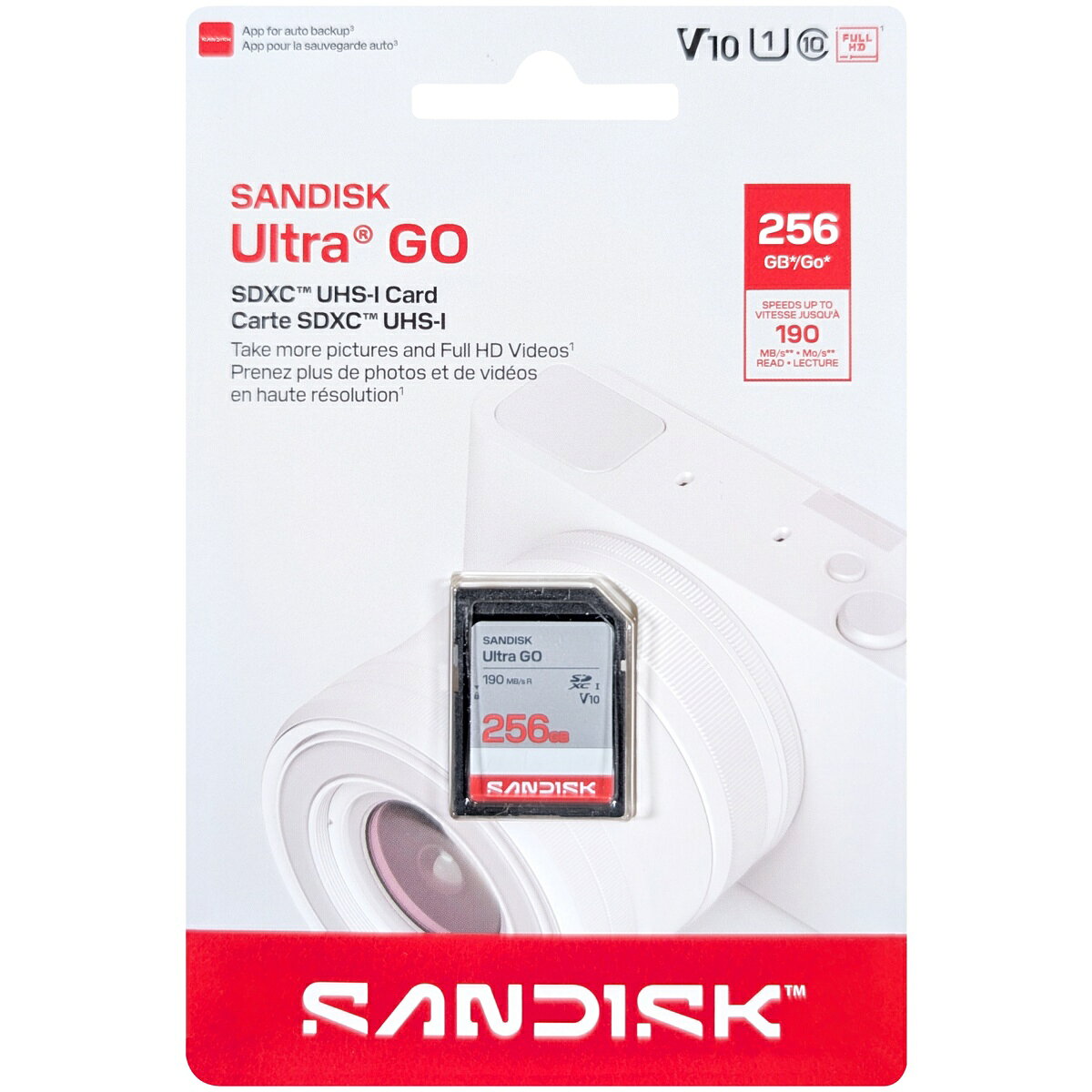 SanDisk サンディスク 並行輸入品 SDXCカード Ultra GO 256GB SDSDUGN-256G-GN6IN