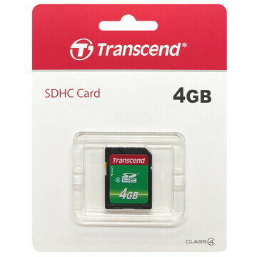 Transcend ȥ󥻥ɥѥ SDHC 4GB TS4GSDHC4