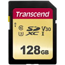 Transcend (トランセンド) SDXCカード 128GB V30 UHS-I U3 (MLC) TS128GSDC500S