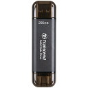 トランセンド Transcend TS256GESD310C 256GB External SSD ESD310C USB 10Gbps Type C/A