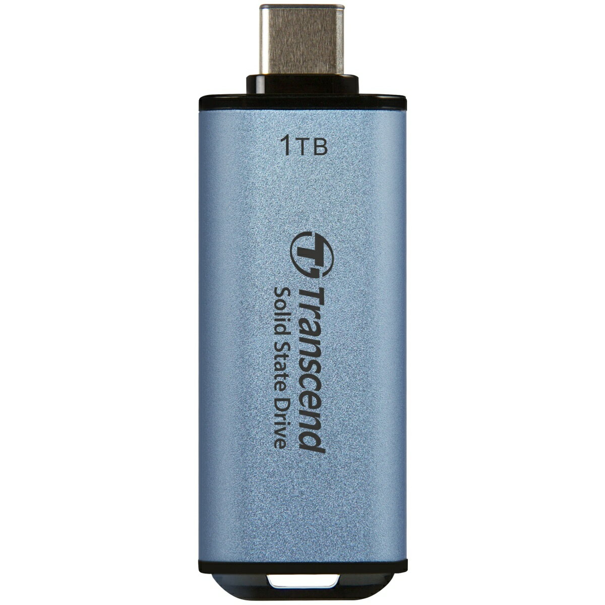 Transcend ȥ󥻥ɥѥ ESD300 Portable SSD ֥롼 1TB TS1TESD300C