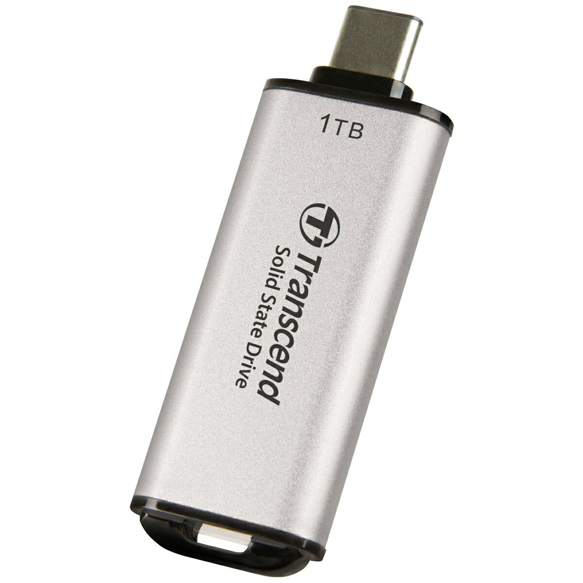Transcend トランセンドジャパン ESD300 Portable SSD シルバー 1TB TS1TESD300S