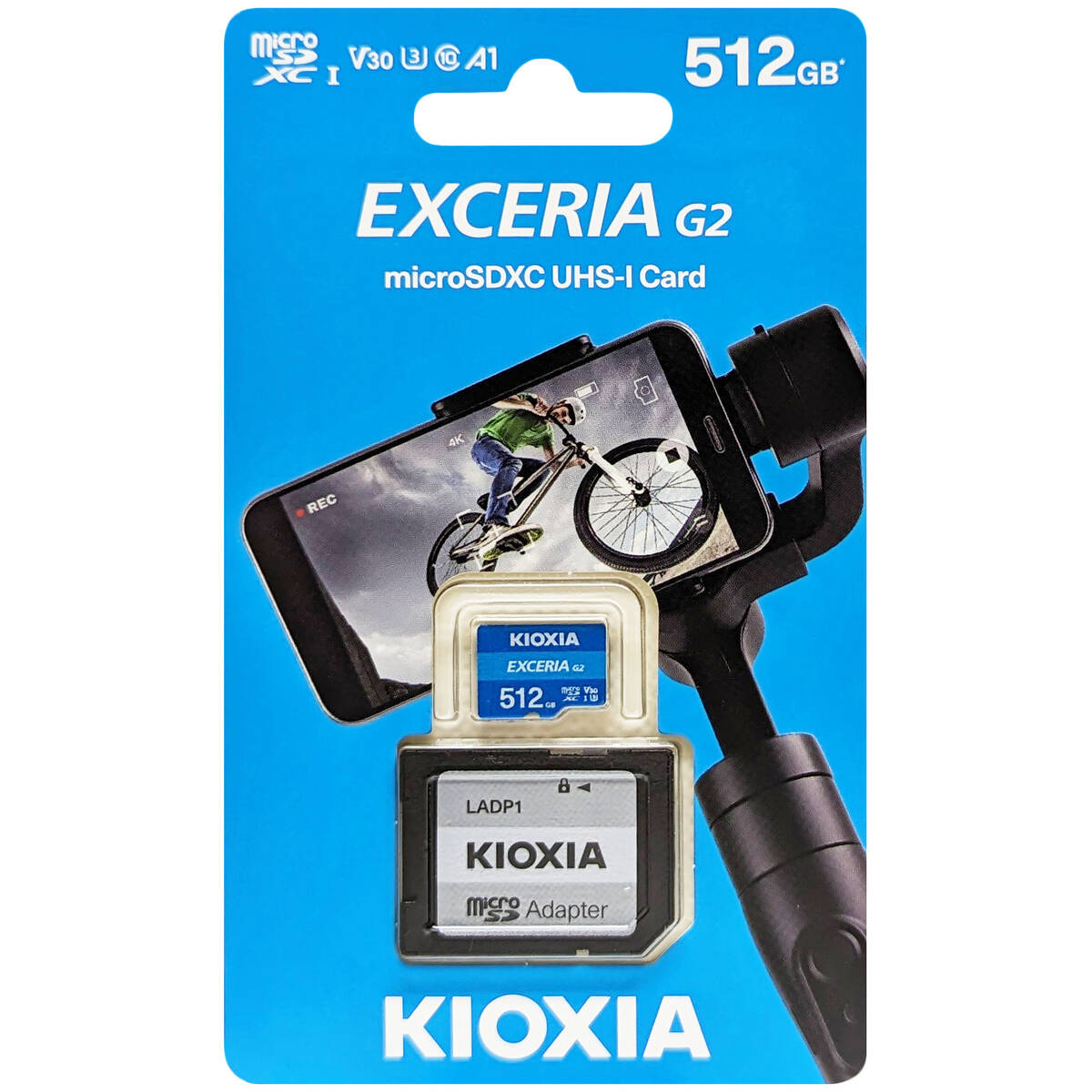 キオクシア KIOXIA 並行輸入品 マイクロSDXCカード EXCERIA G2 512GB LMEX2L512GG2
