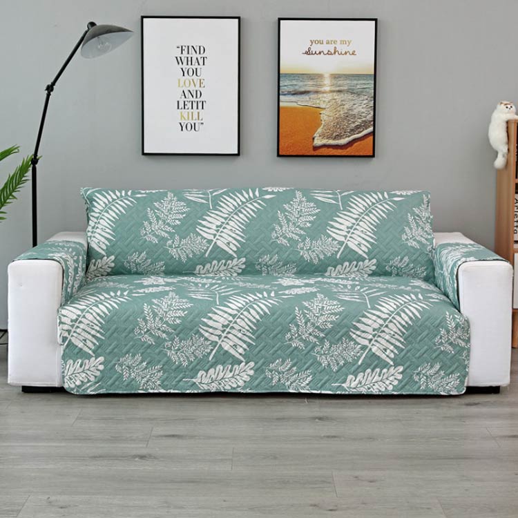 1人掛け 2人掛け 3人掛け ソファーカバー 肘掛け 厚手 ソファーシート マルチカバー オールシーズン利用 北欧 長方形 葉柄 おしゃれ シンプル おしゃれ コーナーソファカバー 爪とぎ防止 耐久性 汚れ防止 キズ防止 リビング 滑り止め 犬猫対策 ダイニング [3]