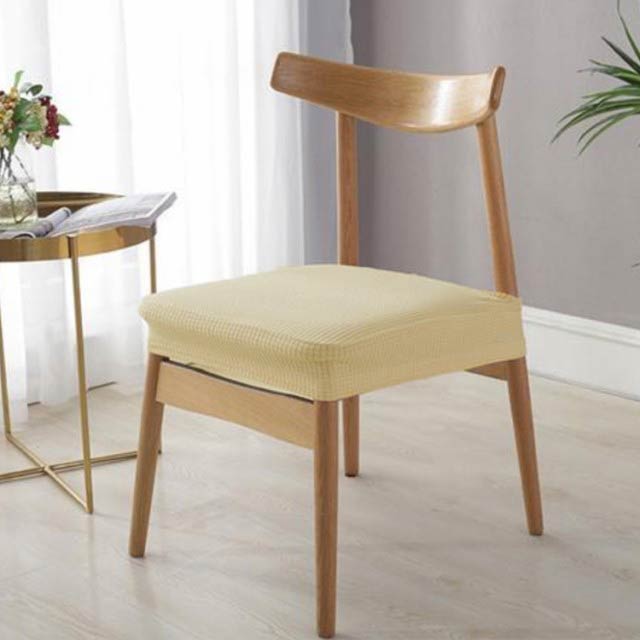 座面 椅子カバー 送料無料 送料無料 ダイニングチェアカバー イスカバー 伸縮 チェアカバー 座面のみ チェアカバー 座面用カバー 北欧 [2]