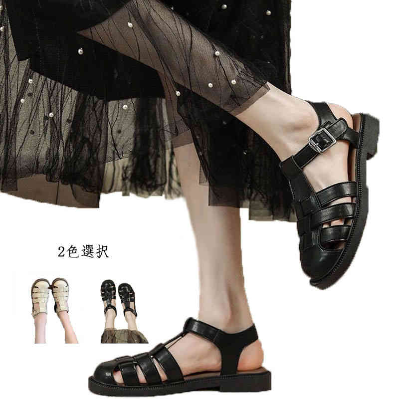 ストラップサンダル レディース サマーサンダル ストライプ スポーツサンダル フォーマルサンダル ぺたんこ フラット 歩きやすい 夏 ローヒール 履きやすい カジュアルサンダル きれいめ ストラップサンダル サンダル 送料無料 おでかけ