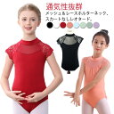 子供 バレエレオタード スカートなし 練習用 バレエ ダンス服 フリル バレエウェア ジュニア用 キッズ 子ども 春夏 レース バレエ練習着 体操着 レース柄 ...