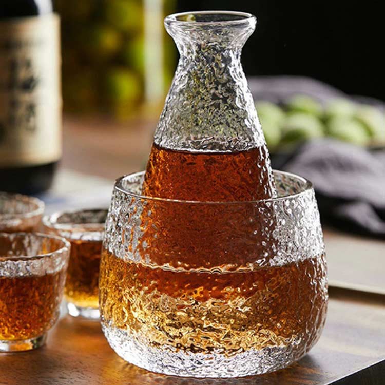 お猪口 耐熱ガラス クリア ギフトセット 日本酒 酒器セット とっくり 冷酒 さかず...