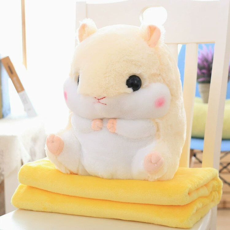癒し ぬいぐるみ ブランケット お昼寝 付き 柔らかい こども ふわふわ クッション 防寒 おもちゃ 大きい アニマル 抱き枕 ぬいぐるみ クリスマス プレゼント あったか [3]