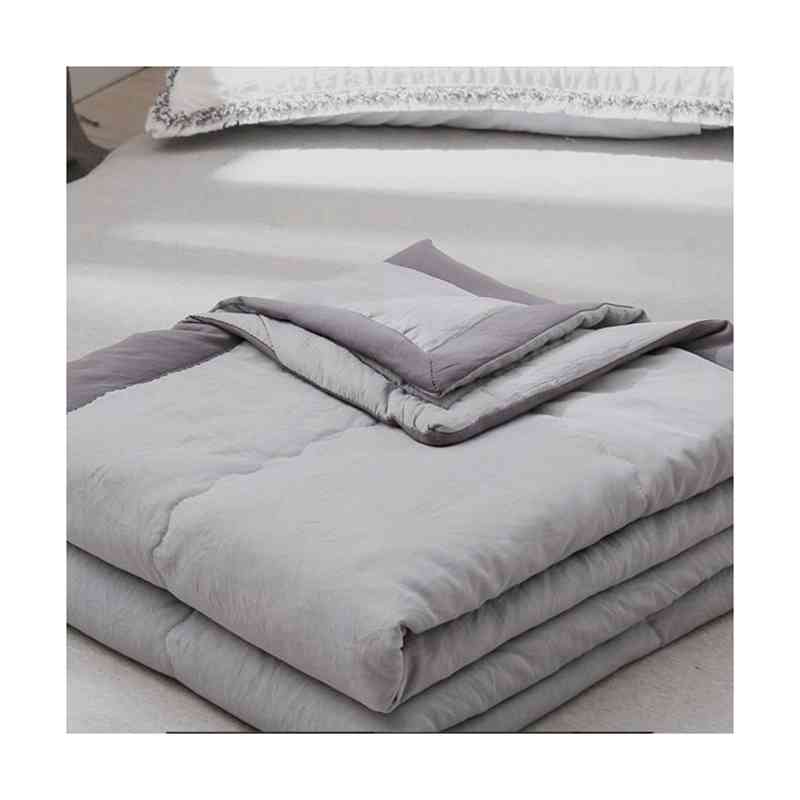 夏掛け布団 秋 春 肌布団 簡単 軽量 肌布団 夏用掛け布団 洗える かけ布団 シングル 肌掛け布団 寝具 掛け布団 夏 洗濯OK 夏布団 無地 インテリア ベッド用品 シンプル 便利グッズ 収納 肌掛け布団 [2]