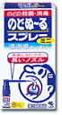 商品名のどぬ〜るスプレーミニ（のどぬーるスプレーB）内容量8mL商品説明○のどの炎症の原因となっている細菌などを有効成分の「ヨウ素」が殺菌・消毒。○のどの奥の患部にあたりやすい長いノズルで確実に効目が届く。○メントールの清涼感で後味もすっきり。○携帯しやすく必要なときにご使用になれます。（携帯用袋付き）効能・効果のどの殺菌・消毒用法・用量1日数回、適量を患部に噴射してください。用法・用量に関する注意(1)ノズルをのどの患部にむけて、軽く息をはきながら噴射すること（息を吸いながら使用すると、液が気管支や肺に入ることがある）(2)小児に使用される場合には特に注意し、保護者の指導監督のもとに使用させること(3)目に入らないように注意すること万一目にはいった場合は、すぐに水またはぬるま湯で洗い流し、直ちに眼科医の診療を受けること(4)薬液を誤って大量に飲み込んだ時は、直ちに医師の診療を受けること成分・分量成分(100mL中)分量ヨウ素0.5g添加物として、ヨウ化K、グリセリン、プロピレングリコール、D-ソルビトール、エタノール、l-メントール、香料を含有する。使用上の注意してはいけないこと（守らないと現在の症状が悪化したり、副作用が起こりやすくなる）1.次の人は使用しないこと(1)本剤またはヨウ素（ポピドンヨード）によるアレルギー症状を起こしたことがある人(2)甲状腺疾患のある人(3)2歳未満の乳幼児(4)妊婦、または妊娠していると思われる人(5)授乳中の人2.長期連用しないこと3.大量に噴射しないこと相談すること1.次の人は使用前に医師または薬剤師に相談すること(1)医師または歯科医師の治療を受けている人(2)本人または家族がアレルギー体質の人(3)薬によりアレルギー症状を起こしたことがある人(4)次の症状のある人口内のひどいただれ2.次の場合は、直ちに使用を中止し、製品に添付の文書を持って医師または薬剤師に相談すること(1)使用中または使用後、次の症状があらわれた場合関係部位症状口あれ、しみる、灼熱感、刺激感皮ふ発疹・発赤、かゆみ消化器悪心その他不快感まれに下記の重篤な症状が起こることがありますその場合は直ちに医師の診断を受けること症状の名称症状ショック（アナフィラキシー）使用後すぐにじんましん、浮腫、胸苦しさ、発疹、不快感、悪心、口内のあれ、しみる、灼熱感、また口内の刺激とともに顔色が青白くなり、手足が冷たくなり冷や汗、息苦しさなどがあらわれる。(2)5〜6回使用しても症状がよくならない場合保管及び取り扱い上の注意(1)直射日光を避け、なるべく湿気の少ない涼しいところに密栓して立てて保管すること(2)小児の手の届かないところに保管すること(3)他の容器に入れ替えないこと（誤用の原因になったり品質がかわる）（4）使用期限を過ぎた製品は使用しないこと使用中に薬液がこぼれ衣類などが着色したら、すぐに水洗いすること液が出ない時は、液が出るまで数回空押しすること温度の低い場所で保管された場合、液が出にくい時がある。その場合は手のひらなどで温めてから使用すること製品のお問い合わせ先小林製薬株式会社お客様相談室06（6203）36259：00〜17：00（土・日・祝日を除く）発売元小林製薬株式会社〒541-0045大阪市中央区道修町4-4-10製造販売元小林製薬株式会社〒567-0057大阪府茨木市豊川1-30-3広告文責有限会社オリオンドラッグ薬局*お客様窓口*[楽天*オリオンドラッグ薬局*］電話:0744-26-6771/fax:0744-27-7068mail:asuka-ph@shop.rakuten.co.jp（時間/9時〜17時土・日祝除く)商品区分【第3類医薬品】・日本製文責：管理薬剤師:島岡俊雄使用期限：出荷時120日以上■商品の送付先について■ 転送業者・代行業者・倉庫・ホテル・旅館　等への発送はしておりません。 万が一、ご注文いただいた場合はキャンセルさせていただきますのでご了承ください。 ■医薬品のご購入について■ 1度にお買い上げいただける個数に制限があります。 ■商品について■ ※パッケージデザイン等は予告なく変更される場合がございます。 ※商品廃番・メーカー欠品など諸事情によりお届けできない場合がございます。 ■配送について■ 1配送先につき1個口の商品を梱包した状態で厚さが3cm未満の場合はゆうメール発送となります。 1配送先につき1個口の商品を梱包した状態で厚さが3cm以上の場合はレターパックプラス 佐川急便またはヤマト運輸での発送となります。 その場合送料390円がかかります。 ご注文時にゆうメールを選択されていても厚さが3cm以上の場合は「宅配便」発送となります のでご了承ください。 ご不明な点がございましたらご注文の前にお問い合わせください。