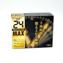 商品名阪本漢法製薬精泉24MAX名称シトルリン含有食品内容量合計8粒（1箱）3.35g【赤袋：1粒（400mg)、黒袋：1粒（250mg）、黄袋：6粒（2700mg）】商品説明3つの力の健康補助食品です。8粒(3.35g)あたり亜鉛30mg、ニンニクエキス末100mg、トンカットアリ200mgを配合。24時間燃え上がる衝動をサポートします。原材料名原材料名：L-シトルリン、海藻、マカエキス末、トンカットアリエキス末、豚睾丸エキス末、マムシ乾燥粉末、ニンニクエキス末、還元麦芽糖水飴、デキストリン、ココナッツ酵母、結晶セルロース、ステアリン酸Ca、L-アルギニン（原料の一部に豚を含む）栄養成分表示赤袋、黒袋、黄袋の中身合計8粒(3.35g)当たりエネルギー・・・・・・・・・13Kcalたんぱく質・・・・・・・・・・・1.8g脂質・・・・・・・・・・・0.1g炭水化物・・・・・・・・・・・1.2gナトリウム・・・・・・・・・・・3mg亜鉛・・・・・・・・・・・・・・30mgお召し上がり方1日8粒（赤袋、黒袋、黄袋各1袋の中身）を目安に、水などでお召し上がりください。メーカー株式会社阪本漢法製薬広告文責有限会社オリオンドラッグ薬局*お客様窓口*[楽天*オリオンドラッグ薬局*］電話:0744-26-6771/fax:0744-27-7068mail:asuka-ph@shop.rakuten.co.jp（時間/9時〜17時土・日祝除く)■商品の送付先について■ 転送業者・代行業者・倉庫・ホテル・旅館　等への発送はしておりません。 万が一、ご注文いただいた場合はキャンセルさせていただきますのでご了承ください。 ■医薬品のご購入について■ 1度にお買い上げいただける個数に制限があります。 ■商品について■ ※パッケージデザイン等は予告なく変更される場合がございます。 ※商品廃番・メーカー欠品など諸事情によりお届けできない場合がございます。 ■配送について■ 1配送先につき1個口の商品を梱包した状態で厚さが3cm未満の場合はゆうメール発送となります。 1配送先につき1個口の商品を梱包した状態で厚さが3cm以上の場合はレターパックプラス 佐川急便またはヤマト運輸での発送となります。 その場合送料380円がかかります。 ご注文時にゆうメールを選択されていても厚さが3cm以上の場合は「宅配便」発送となります のでご了承ください。 ご不明な点がございましたらご注文の前にお問い合わせください。