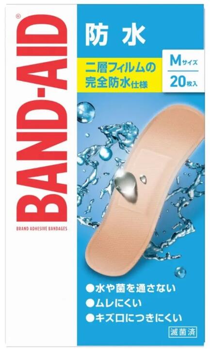 乐天商城 - nnバンドエイドバンドエイド® 防水　Mサイズ　20枚入/ゆうメール発送可