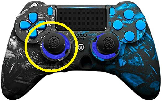 SCUFコントローラー アナログパッド（ジョイスティック）の左スティックを修理します(クリアランサもサービス装着)