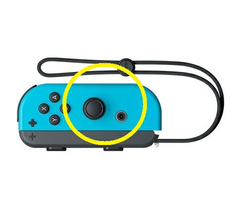 Switch ジョイコンの右スティック不良を修理します