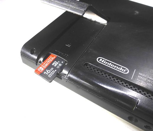 Nintendo switch　SDカードを読み込まない故障の修理