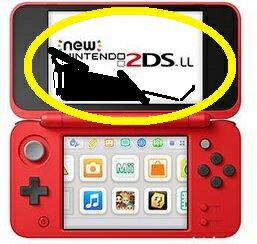 DS New2DS LLの上側液晶破損修理します【任天堂・ニンテンドー・本体修理】