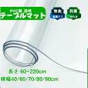送料無料 PVC製 透明 テーブルマット テーブルクロス 透明 家庭用 業務用 防油撥水加工汚れ防止 デスクマット 光沢透明ビニールシート家テーブル 用家具保護...