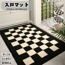 送料無料 ラグカーペット 人気 大判 マット 室内用 屋内用 足拭き 玄関マット おしゃれ 裏面すべりにくい加工 滑り止め 吸水 防汚 玄関マット じゅうたん ...