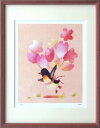 【版画・絵画】菜生『春に飛ぶ』ジクレー■限定300部・新品★