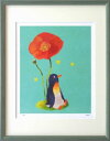 【版画・絵画】菜生『春の背もたれ』ジクレー■限定300部・新品★